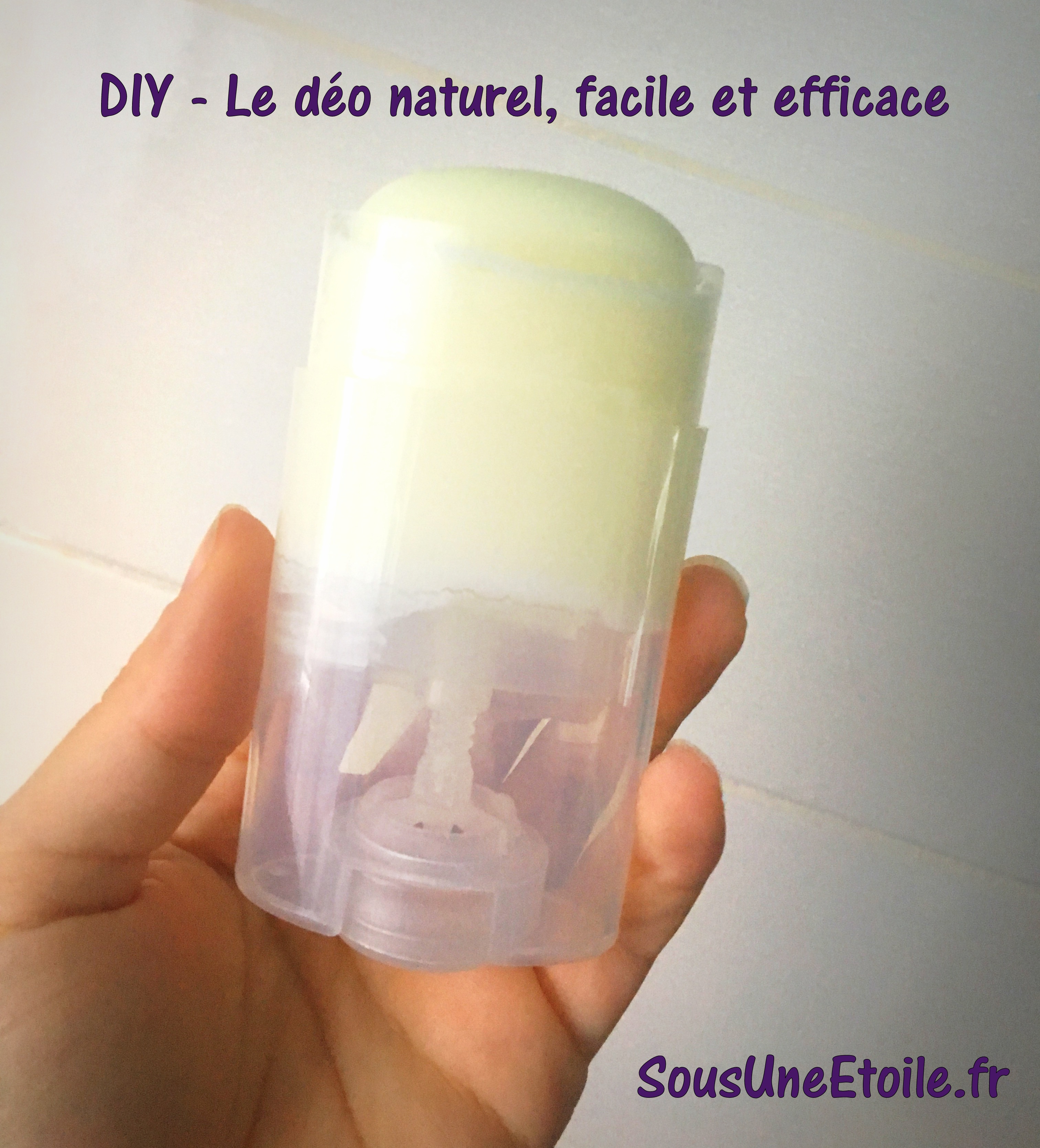 Recette fabriquer son déodorant maison et naturel - Couture Débutant